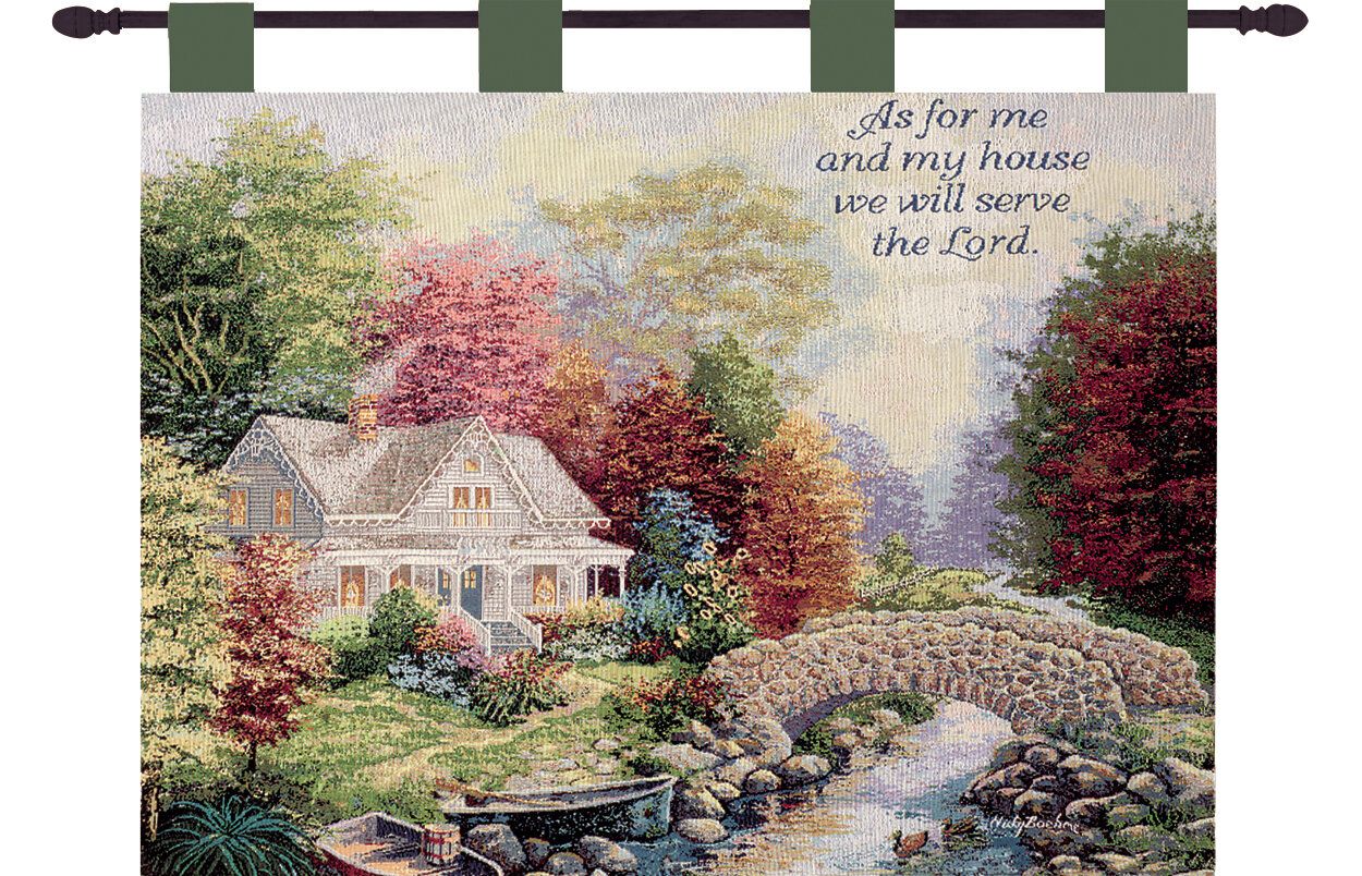 Featured Photo of Blended Fabric Autumn Tranquility Verse Wall Hangings