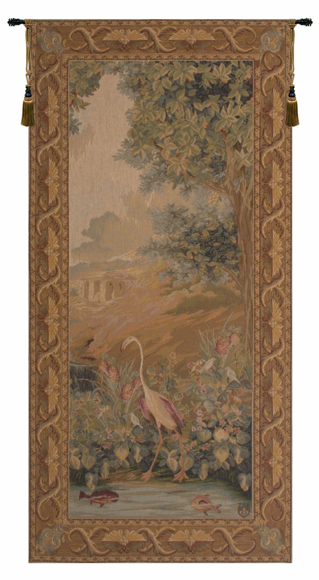 Featured Photo of European Le Point Deau Flamant Rose Tapestries