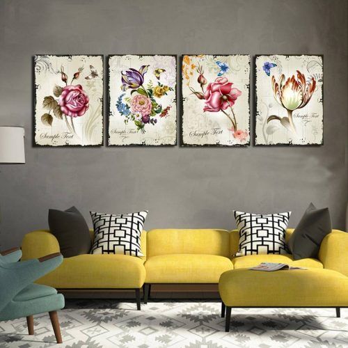 Floral Wall Art Canvas (Photo 10 of 20)