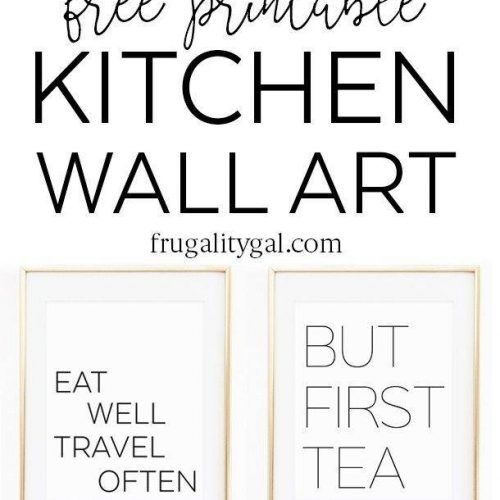 Kitchen Wall Art (Photo 14 of 25)