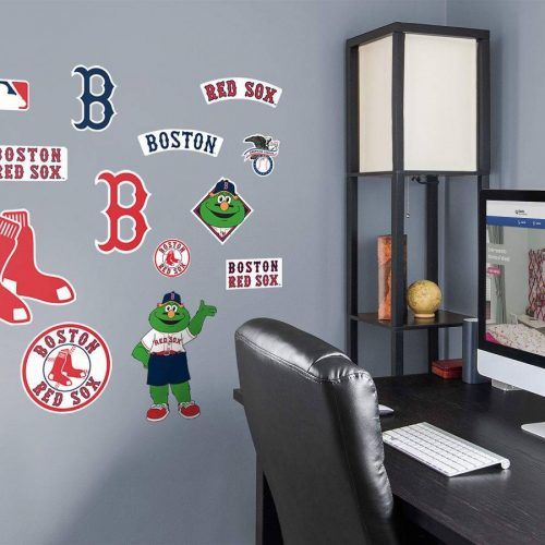 Red Sox Wall Decals (Photo 2 of 30)