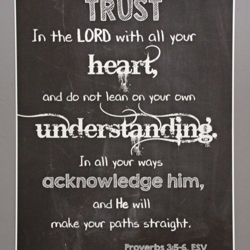 Scripture Canvas Wall Art (Photo 11 of 20)