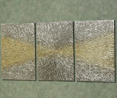 Silver and Gold Wall Art