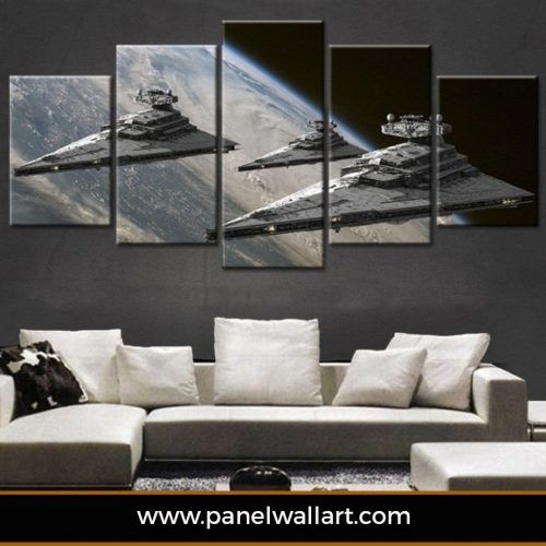 Star Wars Wall Art (Photo 1 of 15)