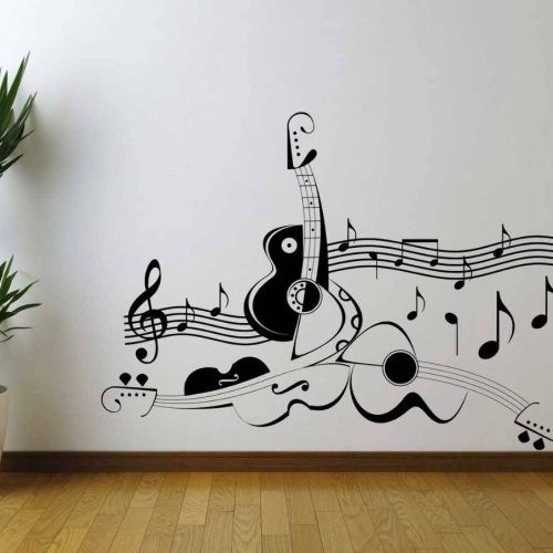 Music Theme Wall Art (Photo 4 of 30)