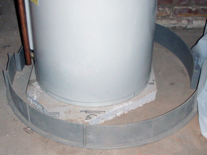 The Floodring Flooding Water Heater Protection System