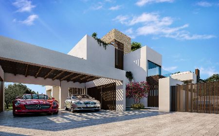 Development of modern villas in the very heart of Marbella Golden Mile