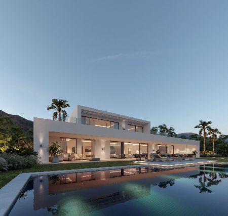 Luxurious villa at Golden Mile, Marbella