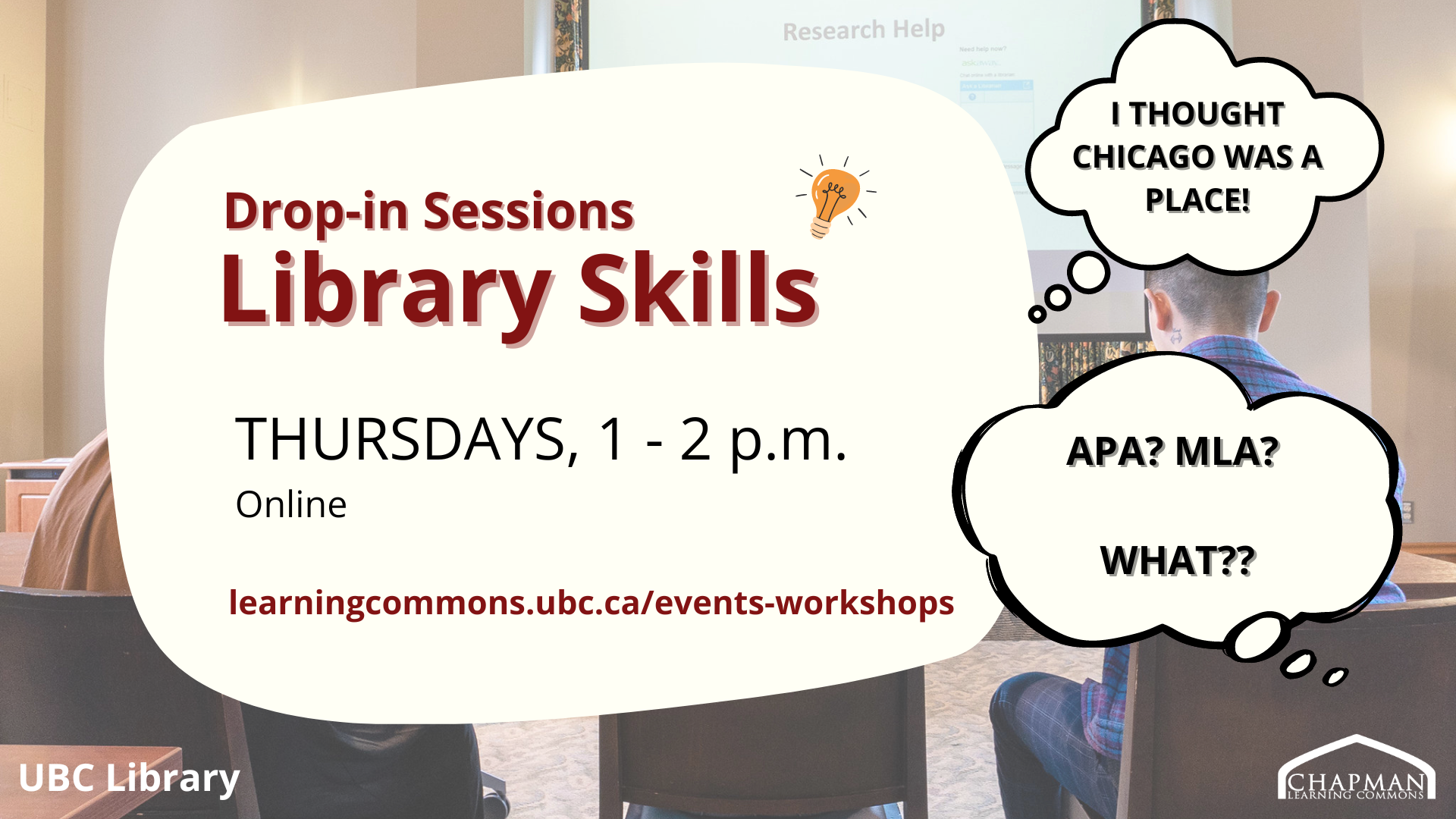 Library Skills Drop-In