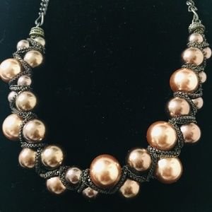 COLDWATER CREEK SHINY BEAD NECKLACE