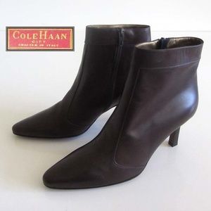 new COLE HAAN City pointed toe ankle boots 8 ITALY