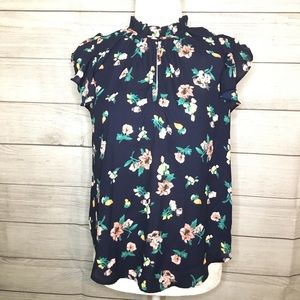 Sienna Sky Floral Blouse Size Small