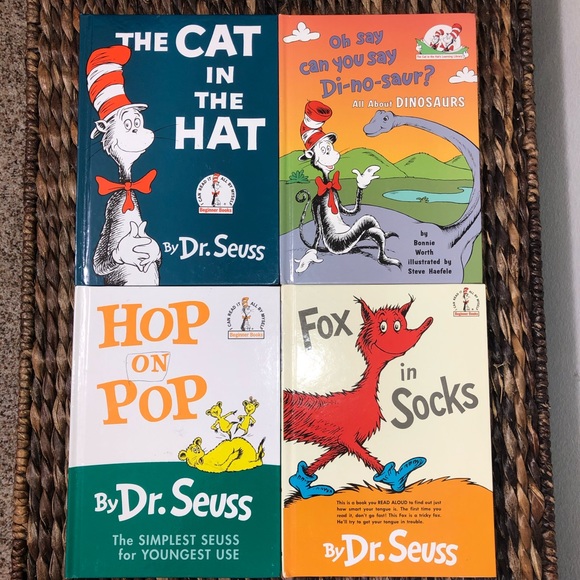 Toys 4 Dr Seuss Hardback Books Cat In The Hat Poshmark