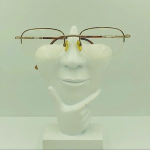 Vintage Innovative Technology Gold Glasses Frames