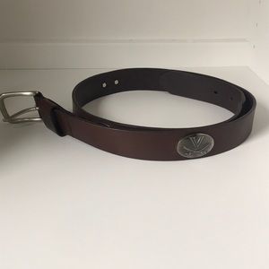 University of Virginia Men’s Leather Belt Sz 34