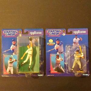 1998 Starting Lineup MLB Larry Walker Figures