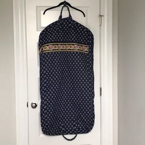 Vintage Vera Bradley Maison Blue Garment Bag EUC