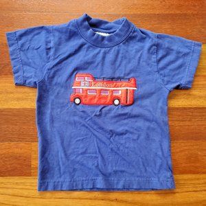 Blue Max Champion London Bus T-Shirt Size 3/4