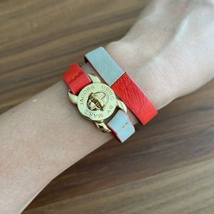 Marc Jacobs Double Wrap Lock Bracelet