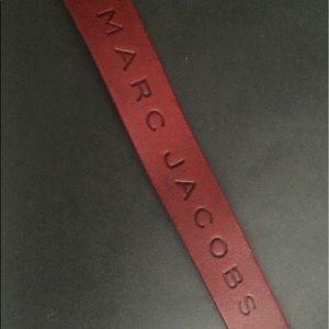 Marc Jacobs leather bracelet unisex