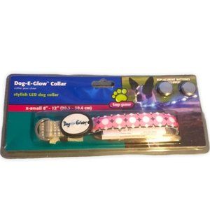 Top Paw Dog-E-Glow Collar x-Small 8"-12" LED