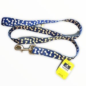 Top paw blue bone leash 4ft