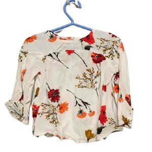 Old Navy Floral top 2T