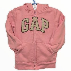 Baby Gap zippered hoody in Parisian Pink 2 Years