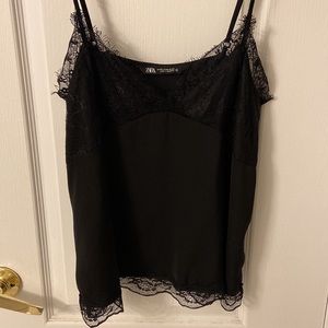 Zara Lace Tank Top Size XS