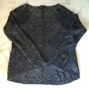 Rock & Republic crochet knit sweater