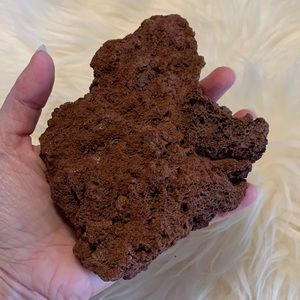 Large red lava rock for reptiles