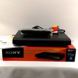 Sony Ultra Slim DVD Player *for Parts/Repair* New in Box, Powers On, No Eject