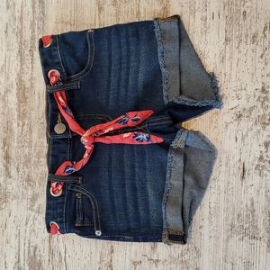 Girls Justice Denim Shorts Size 10