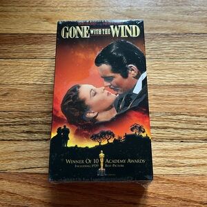 VHS Gone With The Wind (NEW SEALED)