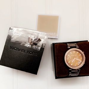 MK Metallic Brown/Bronze Watch