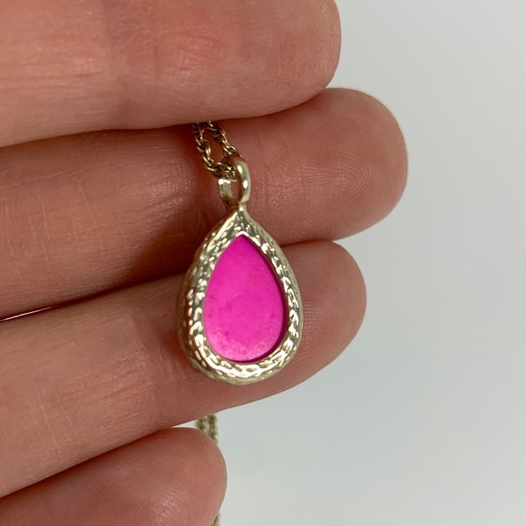 Kendra Scott Jewelry Kendra Scott Barbie Pink Necklace Poshmark