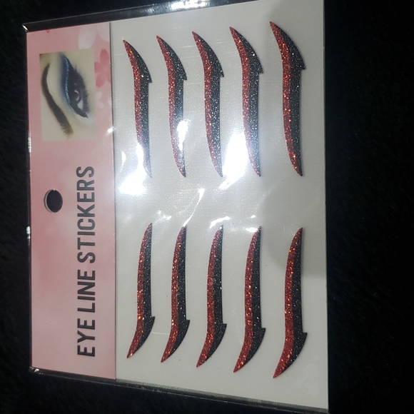 Eye line stickers 8pk different colors(Each pack has 10pcs) - Picture 7 of 13