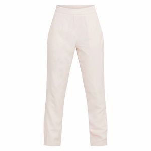 PLT Cream Tailored Trousers