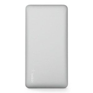 SILVER belkin 5000mAh Pocket Power 5K Portable Power Bank