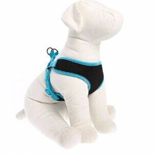 TOP PAW Medium Blue and Black Dog Harness