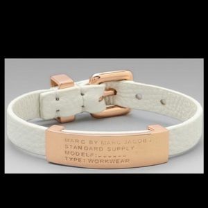 Marc Jacobs leather bracelet