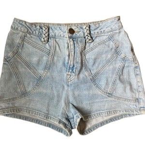 BDG Urban Outfitters Women’s Size 28 High Rise Jean Shorts Light Wash