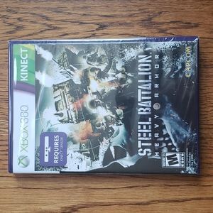 NWT Steel Battalion Heavy Armor XBOX360 Kinect Capcom Video Game