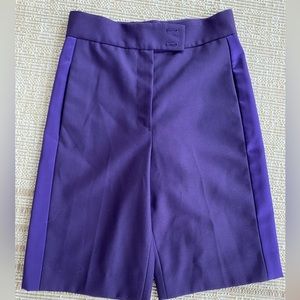 Marc Jacob- high waist mid length short/pant in purple size 4