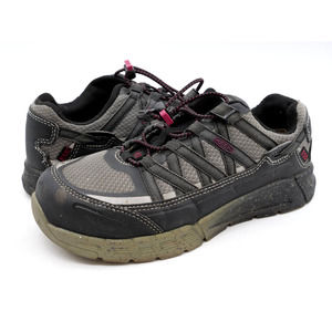 Keen Work Shoes Womens 6.5 Asheville Black Mesh Aluminum Toe ESD Drawstring