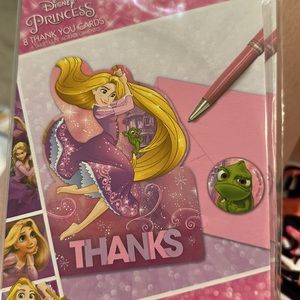 disney princess thank you cards