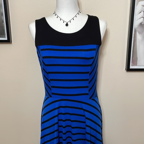 AB Studio Fit & Flare Dress - Picture 2 of 8