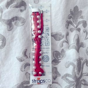 Fitbit Luxe Adjustable Bead Strap - Cherry