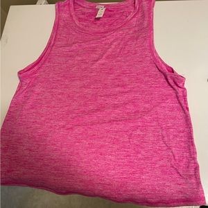 BNWT Heather Magenta Yogalicious Tank