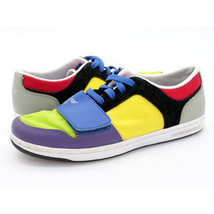 Creative Recreation Shoes Womens 6.5 Multicolor Leather Cesario Low Top Sneakers